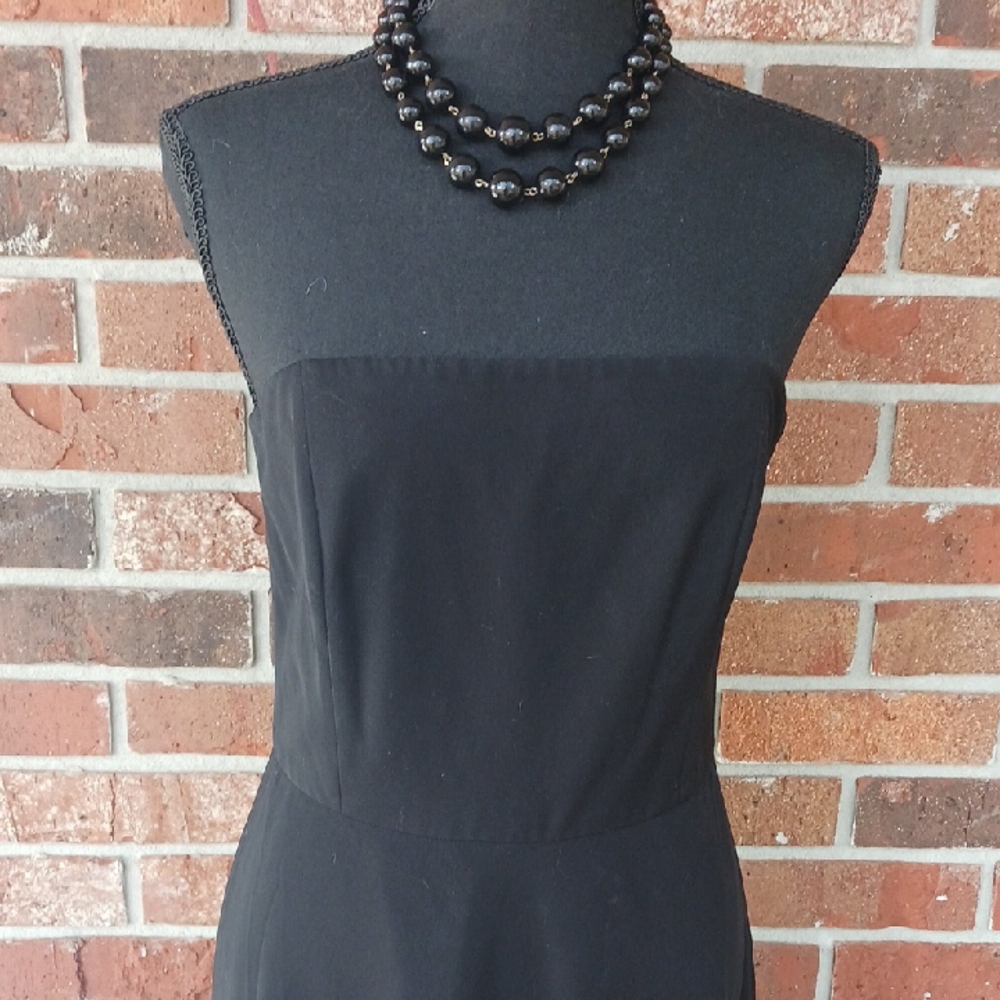 SPECIAL 2/$25 Banana Republic Black Strapless Dress - Picture 2 of 7